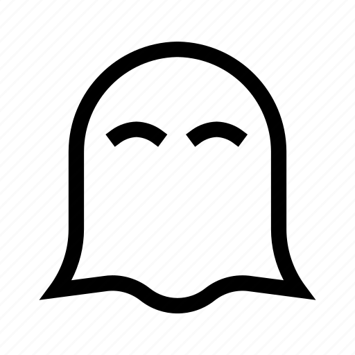Ghost, halloween, sleep, smile icon - Download on Iconfinder