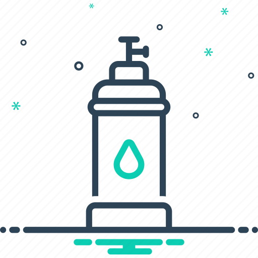 Burn, compfire, energy, flame, fuel, gas, liquid icon - Download on Iconfinder