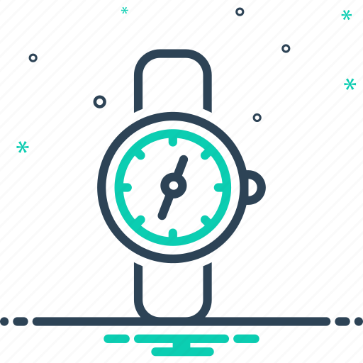 Clock, horologe, stopwatch, timepiece, timer, watch, wristwatch icon - Download on Iconfinder