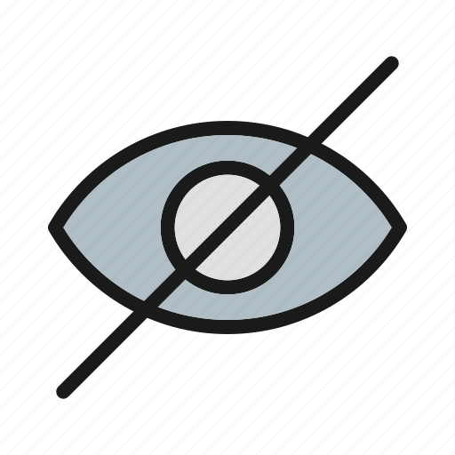 Eye, hide, invisible icon - Download on Iconfinder