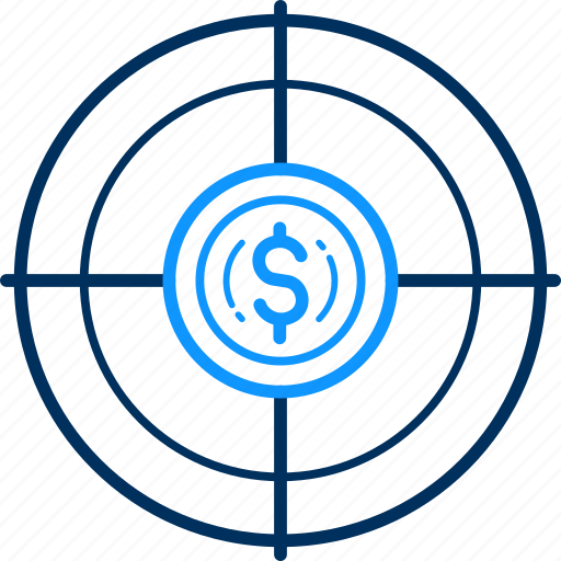 Money, revenue, target, business, currency, finance icon - Download on Iconfinder