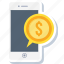 mobile, money, business, cash, currency, payment, phone 