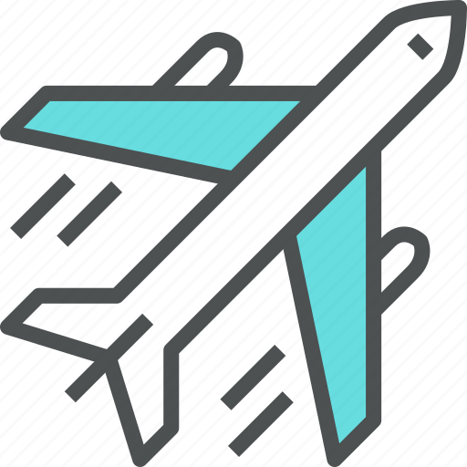 Airplane, flight, fly, transport, travel icon - Download on Iconfinder