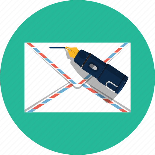 Communication, correspondence, envelope, mail, write, message icon - Download on Iconfinder