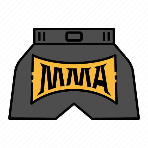 Mma, martial, art, short, boxer, accessory icon - Download on Iconfinder