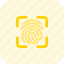 fingerprint, scan, mobile, biometric