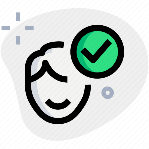 Face, scan, mobile, tick mark icon - Download on Iconfinder