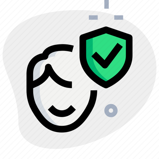 Face, scan, shield, mobile icon - Download on Iconfinder