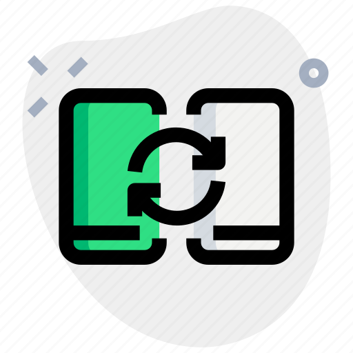 Mobile, sync, share, transfer, smartphone icon - Download on Iconfinder