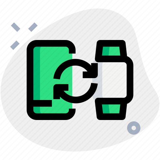 Mobile, sync, smartwatch, share icon - Download on Iconfinder