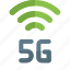 signal, mobile, 5g network, connection 