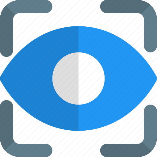 Retina, scan, mobile, security icon - Download on Iconfinder