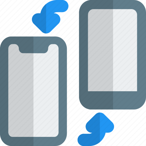 Smartphone, connectivity, mobile, transfer icon - Download on Iconfinder