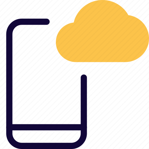 Mobile, cloud, storage, weather icon - Download on Iconfinder
