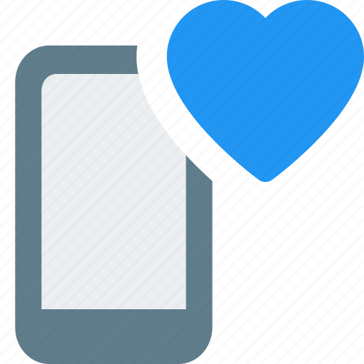 Mobile, heart, action, love icon - Download on Iconfinder