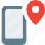 mobile, pin, action, location 