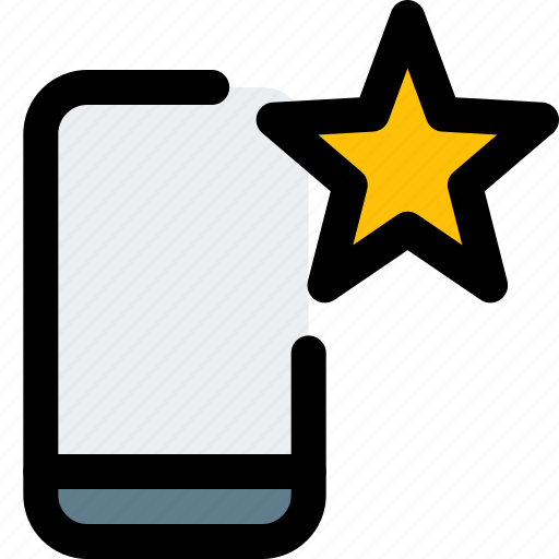 Mobile, star, action, phone icon - Download on Iconfinder