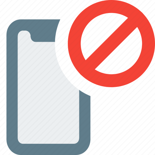 Smartphone, forbidden, mobile, banned icon - Download on Iconfinder