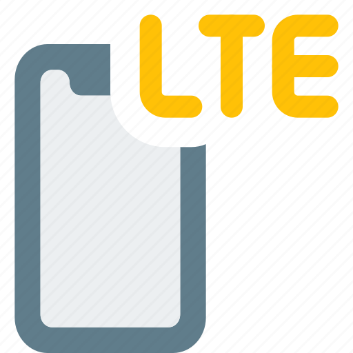 Smartphone, lte, mobile, device icon - Download on Iconfinder