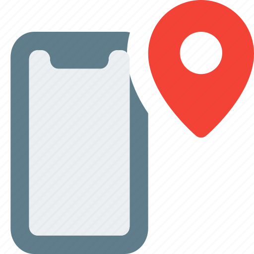 Smartphone, pin, mobile, action, location icon - Download on Iconfinder