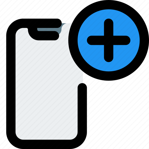 Smartphone, plus, mobile, action icon - Download on Iconfinder