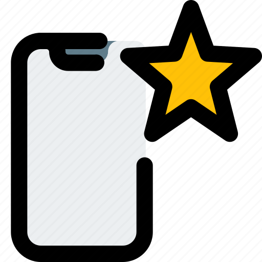 Smartphone, star, mobile, favorite icon - Download on Iconfinder