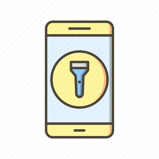 App, flash, light, mobile, phone icon - Download on Iconfinder