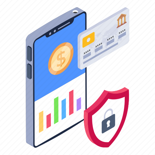 App security, secure banking, business app protection, mobile banking protection, secure payment illustration - Download on Iconfinder