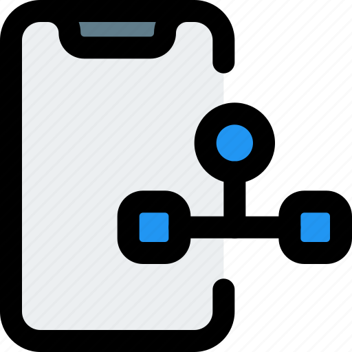 Smartphone, algorithm, web, mobile development icon - Download on Iconfinder