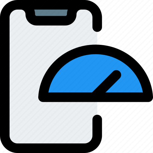 Smartphone, barometer, web, mobile development icon - Download on Iconfinder