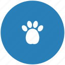 blue, dog, footstep, puppy, round