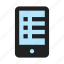 cellphone, device, list, mobile, schedule, smartphone, timetable 