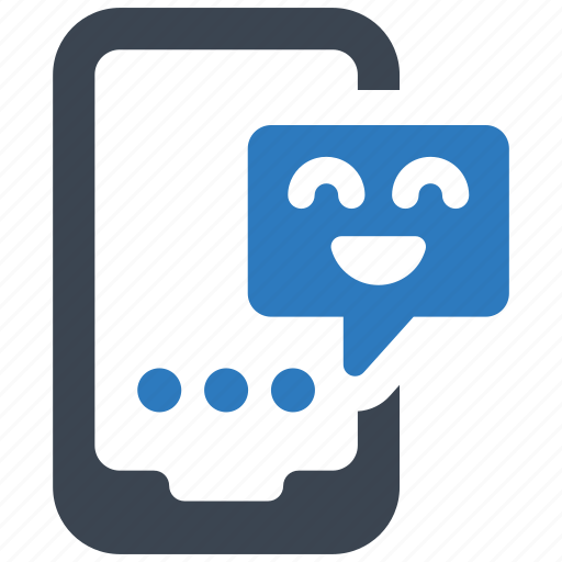 Mobile, chatbot, chat, bot, assistant, message, chat bot icon - Download on Iconfinder