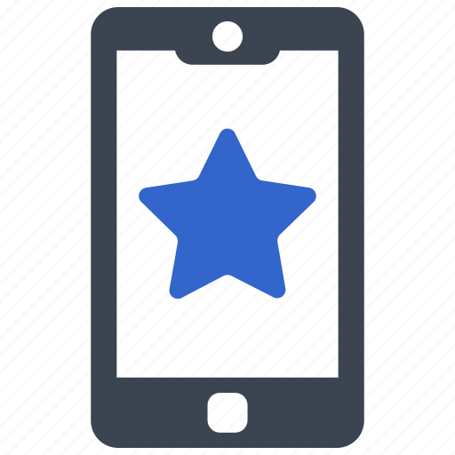 Bookmark, favorite, star, rating, mobile, phone, smart phone icon - Download on Iconfinder