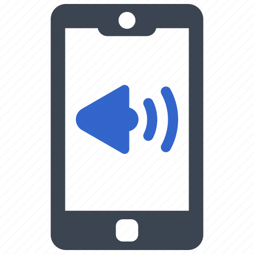 Sound, speaker, volume, mobile, phone, smart phone icon - Download on Iconfinder