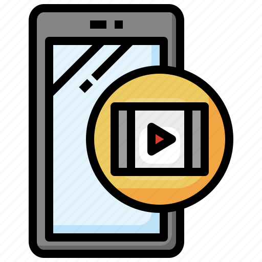 Video, player, entertainment, play, button, movie, clapperboard icon - Download on Iconfinder