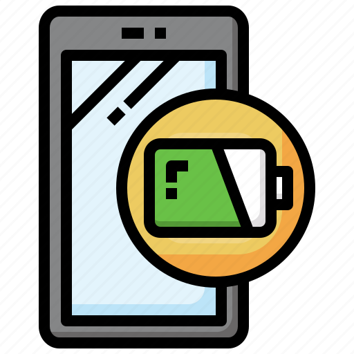 Battery, phone, level, status, charging icon - Download on Iconfinder