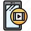 video, player, entertainment, play, button, movie, clapperboard 