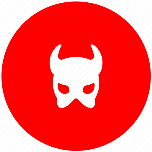 Pixel Art Devil Mask Blood Icon Stock Vector (Royalty Free) 1812857944