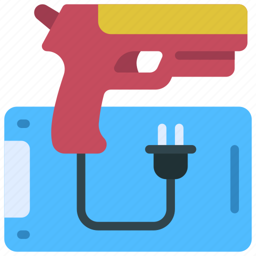 Mobile, gun, controller, weapon, phone icon - Download on Iconfinder