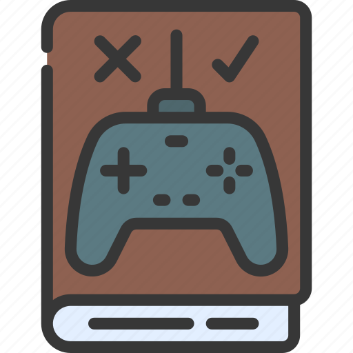 Game, rules, rule, book, gaming icon - Download on Iconfinder