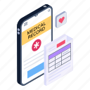 mobile medical record, online medical record, medical report, patient record, online health report 