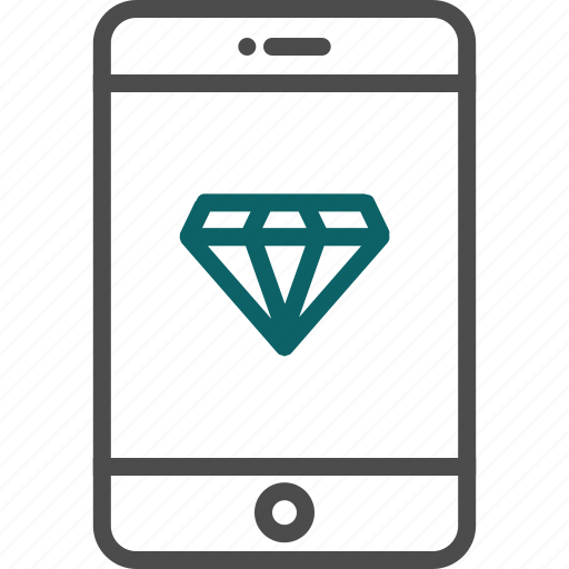 Diamond, crystal, gem, gemstone, jewel, jewelry, precious icon - Download on Iconfinder