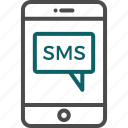 sms, bubble, conversation, message, phone
