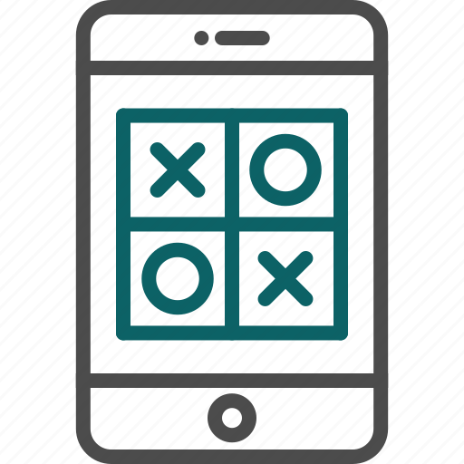 Game, iphone game, puzzle, smartphone game, tic tac toe icon - Download on Iconfinder