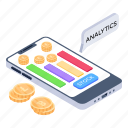 mobile earning app, digital money, financial analytics, financial statistics, financial infographics