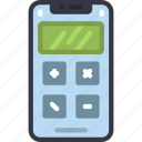 mobile, calculator, cell, iphone, device, calculation, math