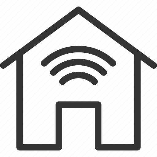 Home, internet, network, signal icon - Download on Iconfinder