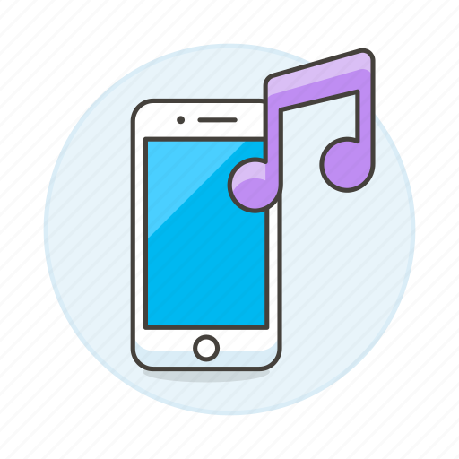 App, audio, media, mobile, phone, player, smartphone icon - Download on Iconfinder