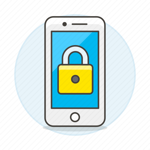 Lock, locked, mobile, phone, security, smartphone icon - Download on Iconfinder